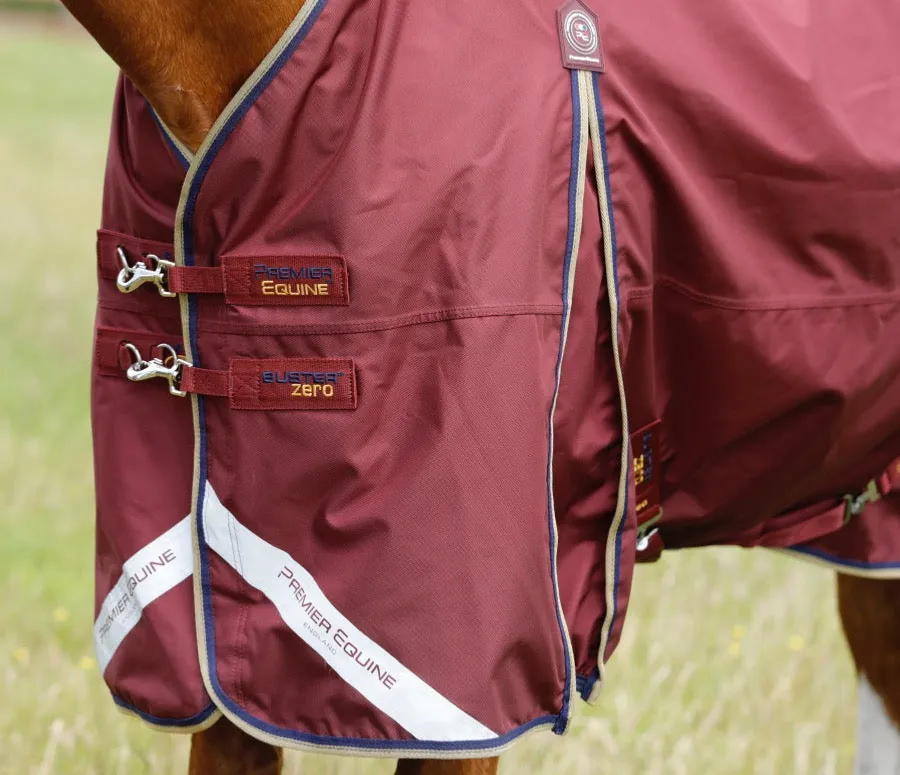 Premier Equine Buster Zero 0g Waterproof Rug with Classic Neck Cover