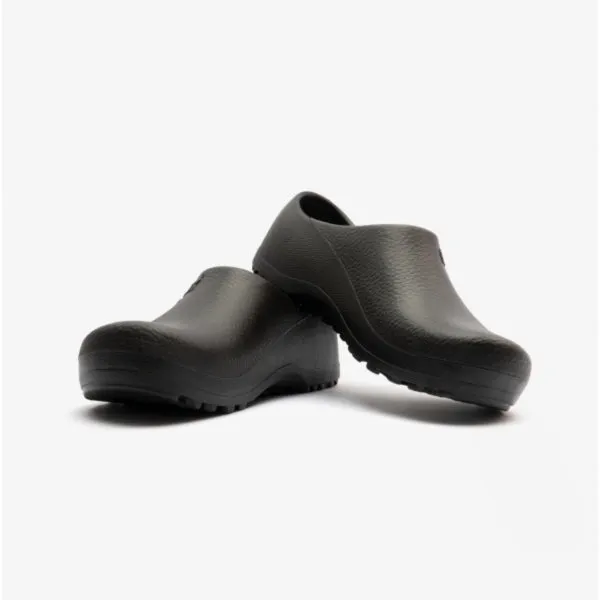 PROFI BIRKI Unisex Safety Clogs Black