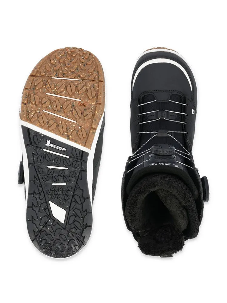 Ride 2024 Hera Pro Snowboard Bindings - Black