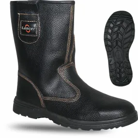 Rigger, Welding Boots Black, Lancer TP-213 S1P BLK Model Y Black