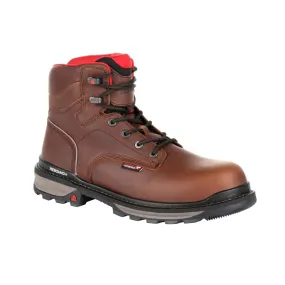 Rocky Rams Horn Men's Waterproof Work Boots Rkk0259 In Brown