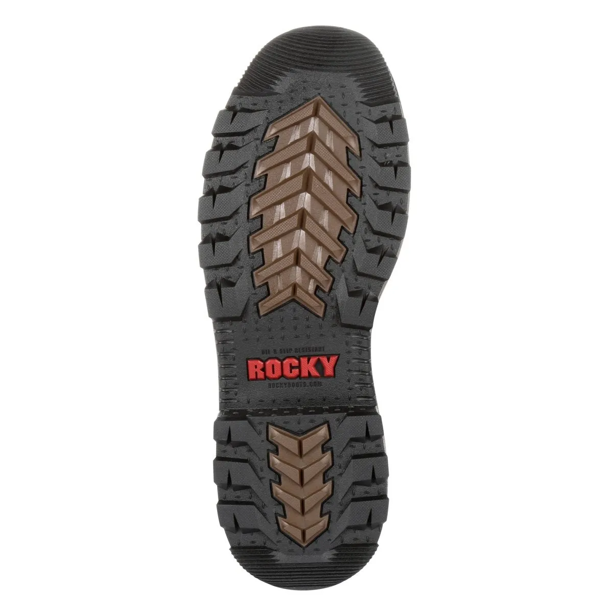 Rocky Rams Horn Men's Waterproof Work Boots Rkk0259 In Brown