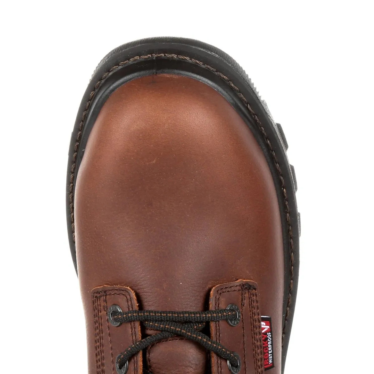 Rocky Rams Horn Men's Waterproof Work Boots Rkk0259 In Brown