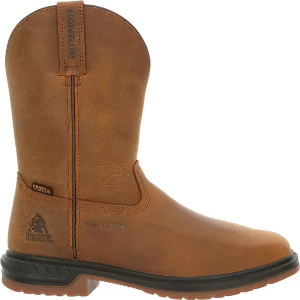 Rocky Worksmart Met Guard Comp Toe Waterproof Western Boot