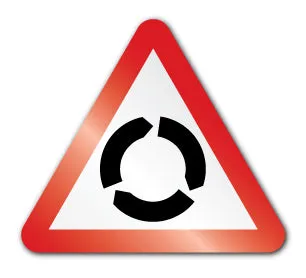 Roundabout symbol (Post/Fence Fix)