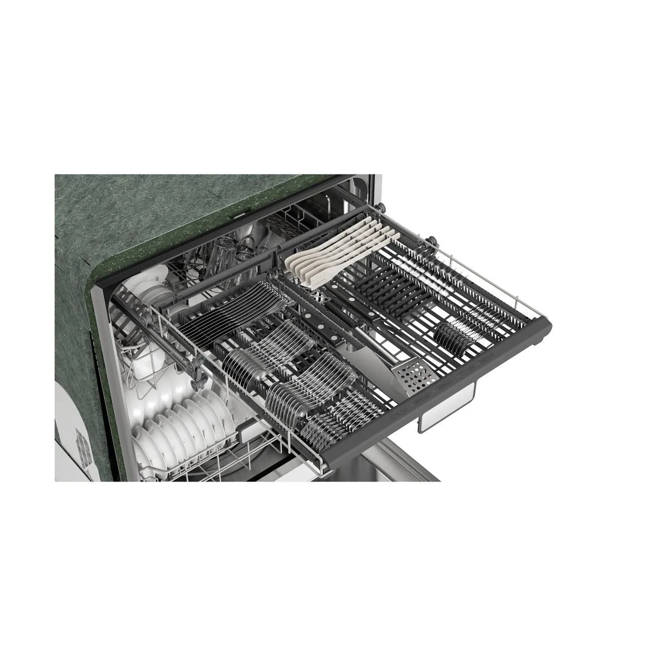 Sharp SDW6767HS 24 in. Slide-In Smart 45 dB Dishwasher