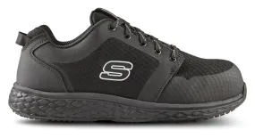 SKECHERS Work Toe Steel Plate Lace Up Athletic Safety Shoes