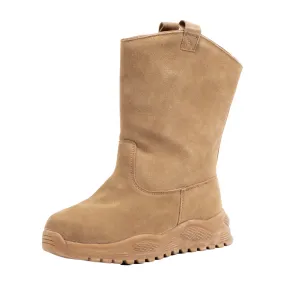Slip-on Suede Leather Winter Safety Boots(GM-M24128)