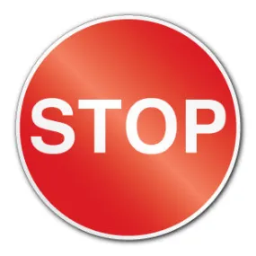 STOP 300mm (Post/Fence Fix)
