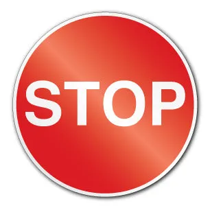 STOP 300mm (Post/Fence Fix)