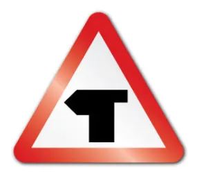 T Junction left symbol (Post/Fence Fix)