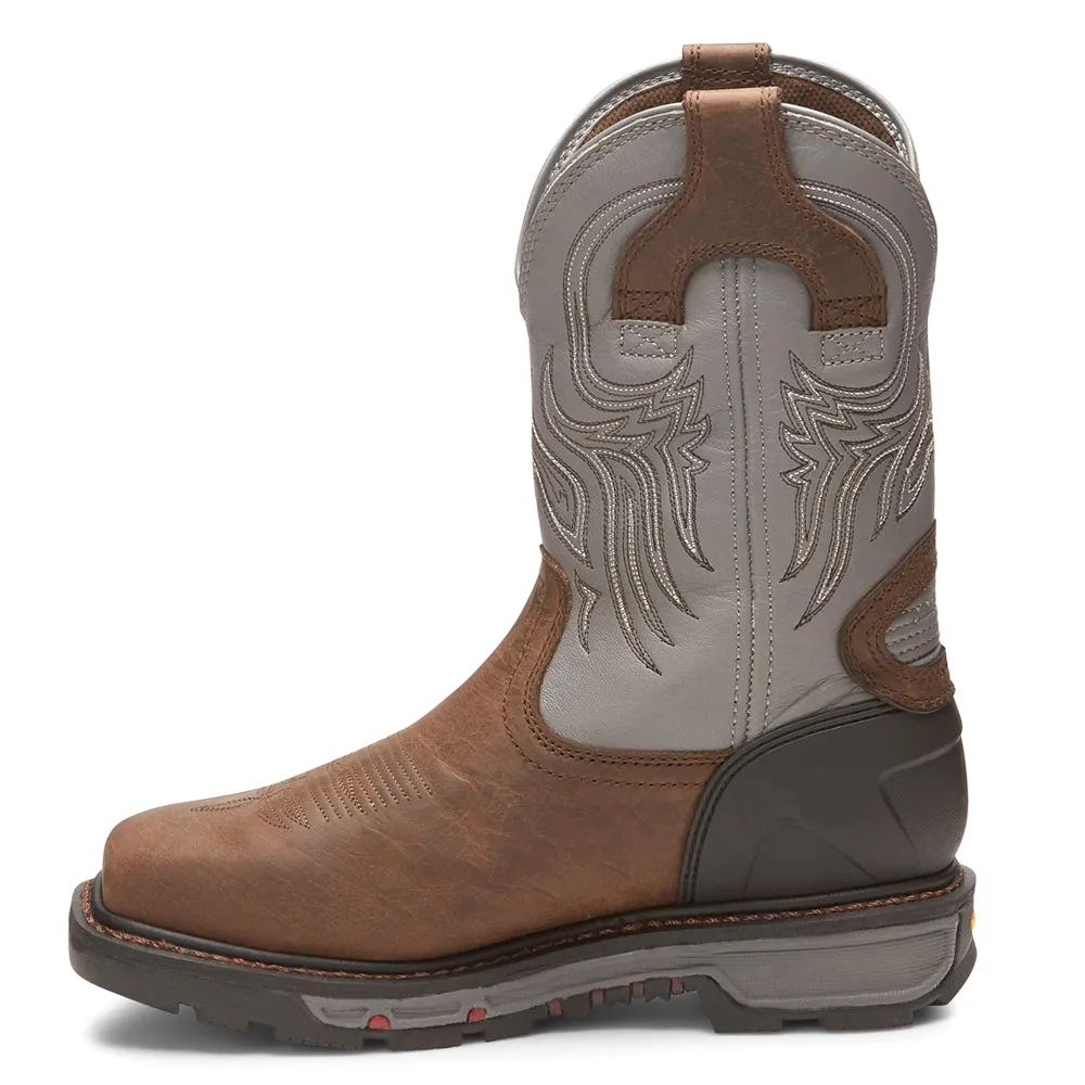 Tanker 11 inch Embroidered Waterproof Composite Toe Work Boots