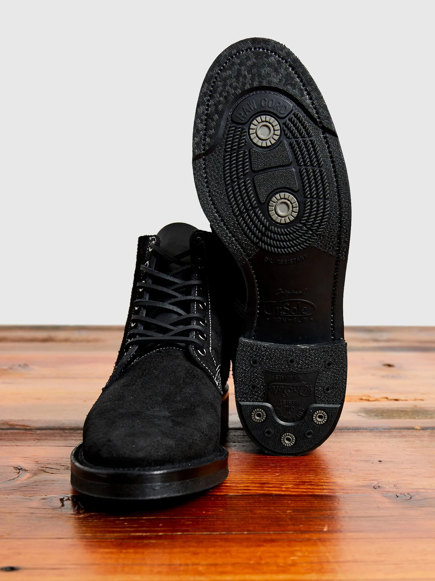 The Boondocker Boot 2030 in Black Rough-Out