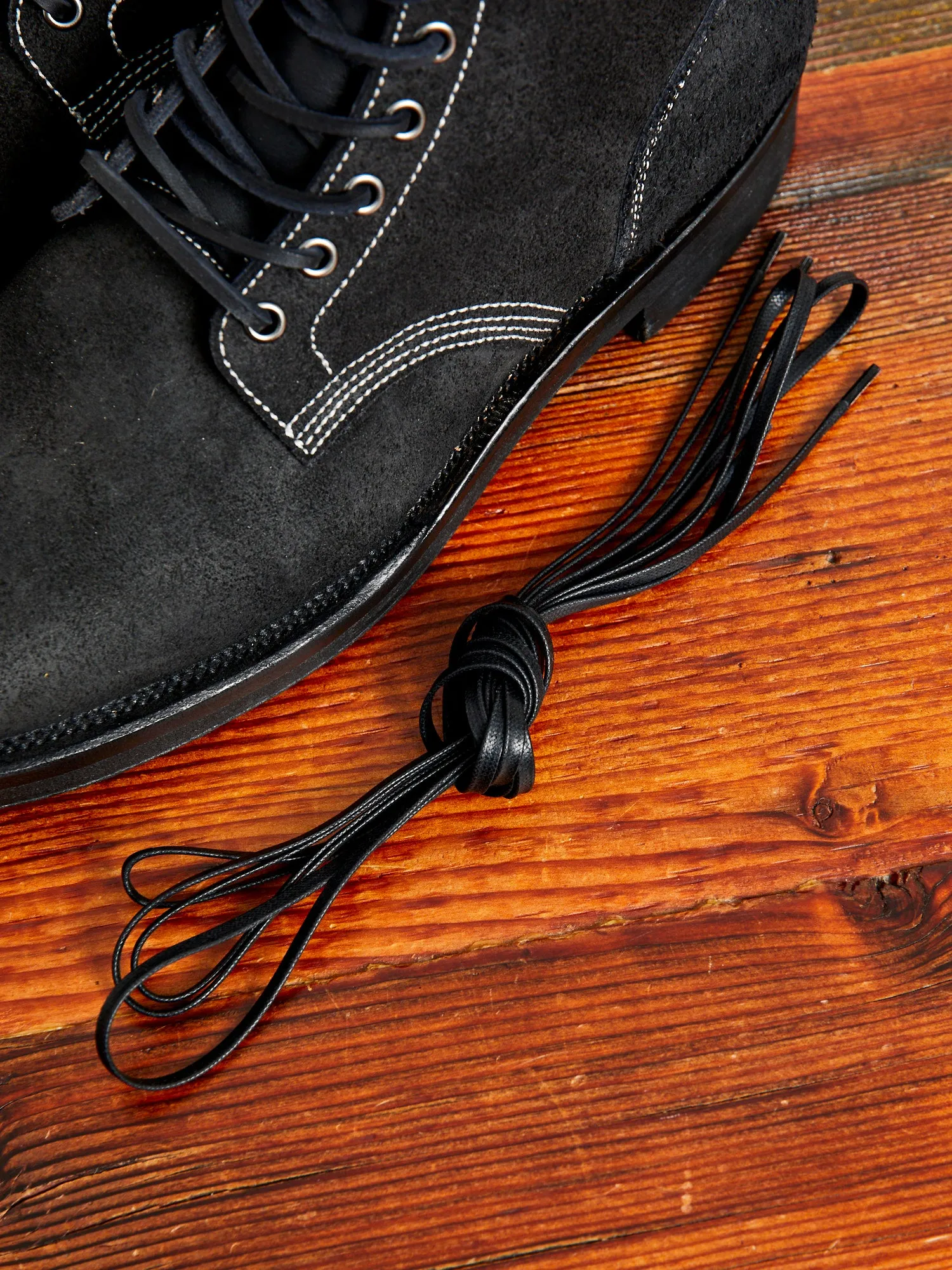 The Boondocker Boot 2030 in Black Rough-Out