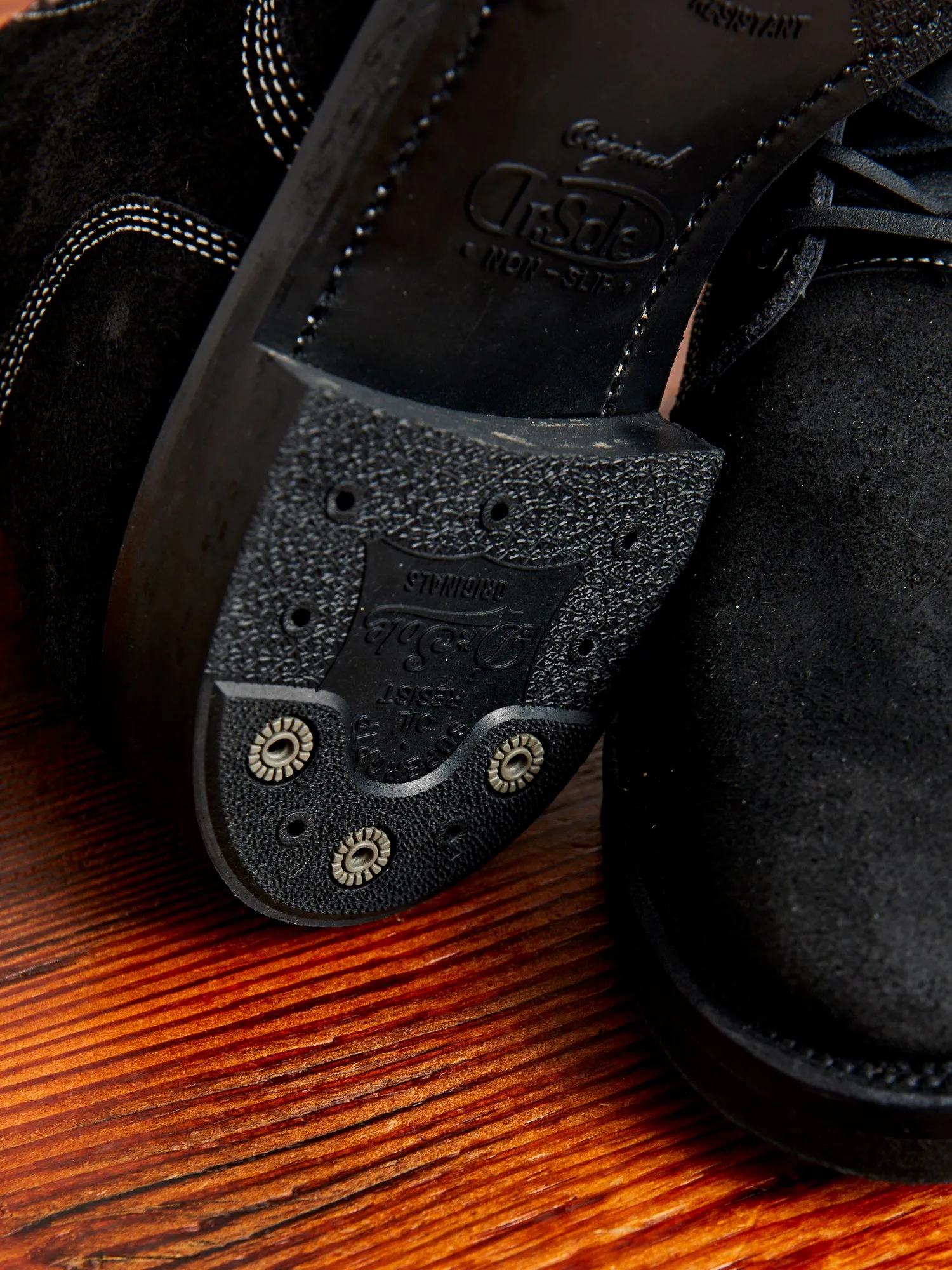 The Boondocker Boot 2030 in Black Rough-Out