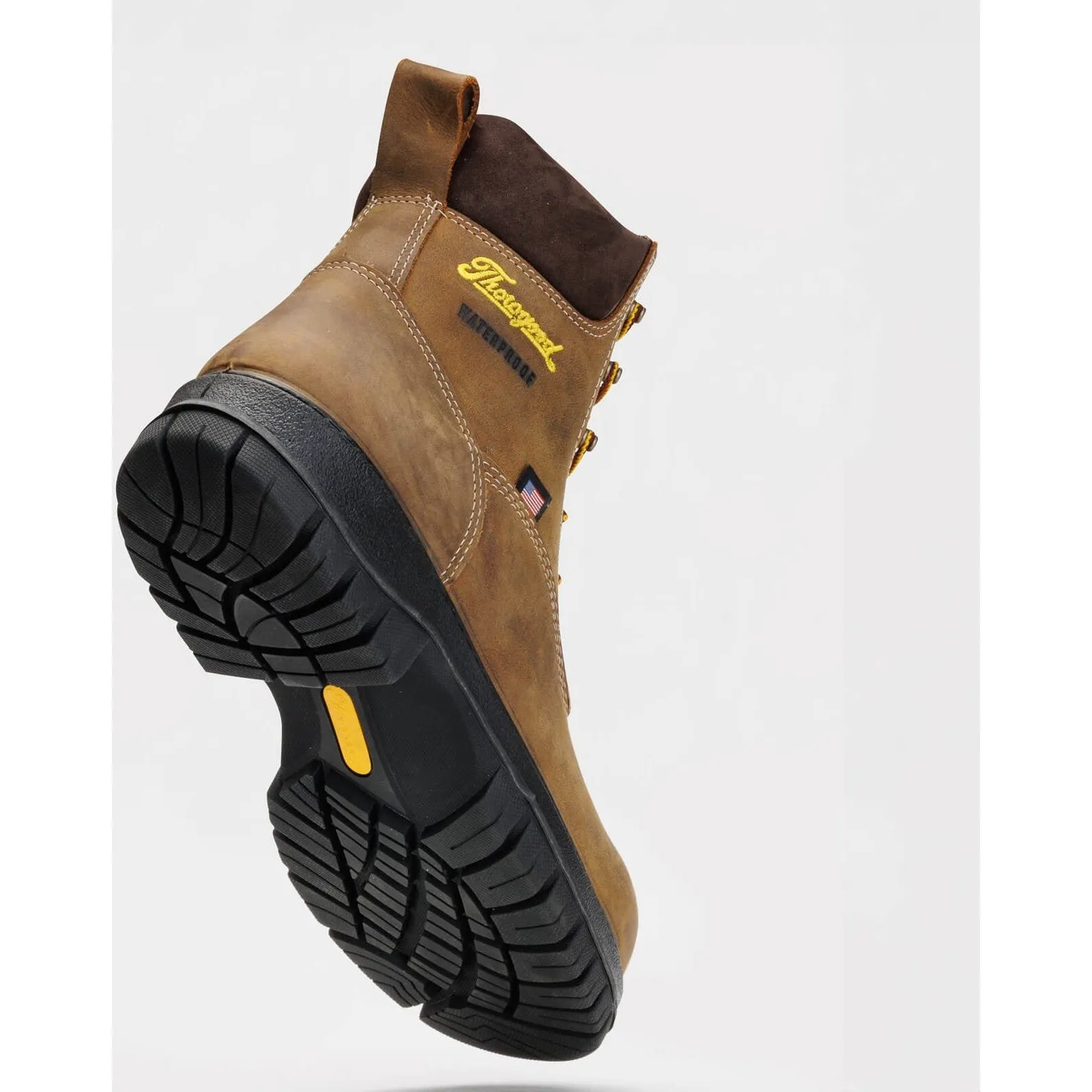 Thorogood Men's Genesis Series 8" Soft Toe WP Work Boot -Chestnut- 814-4249