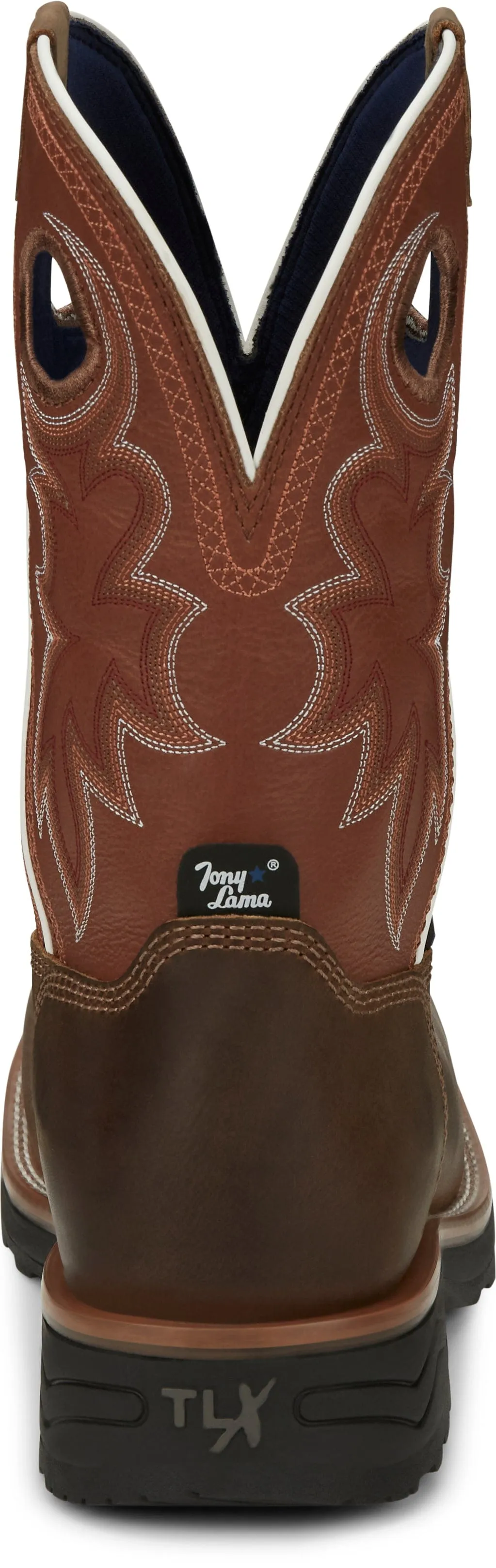 Tony Lama Men's Fireball Tan Waterproof Compote Toe Work Boots TW3300