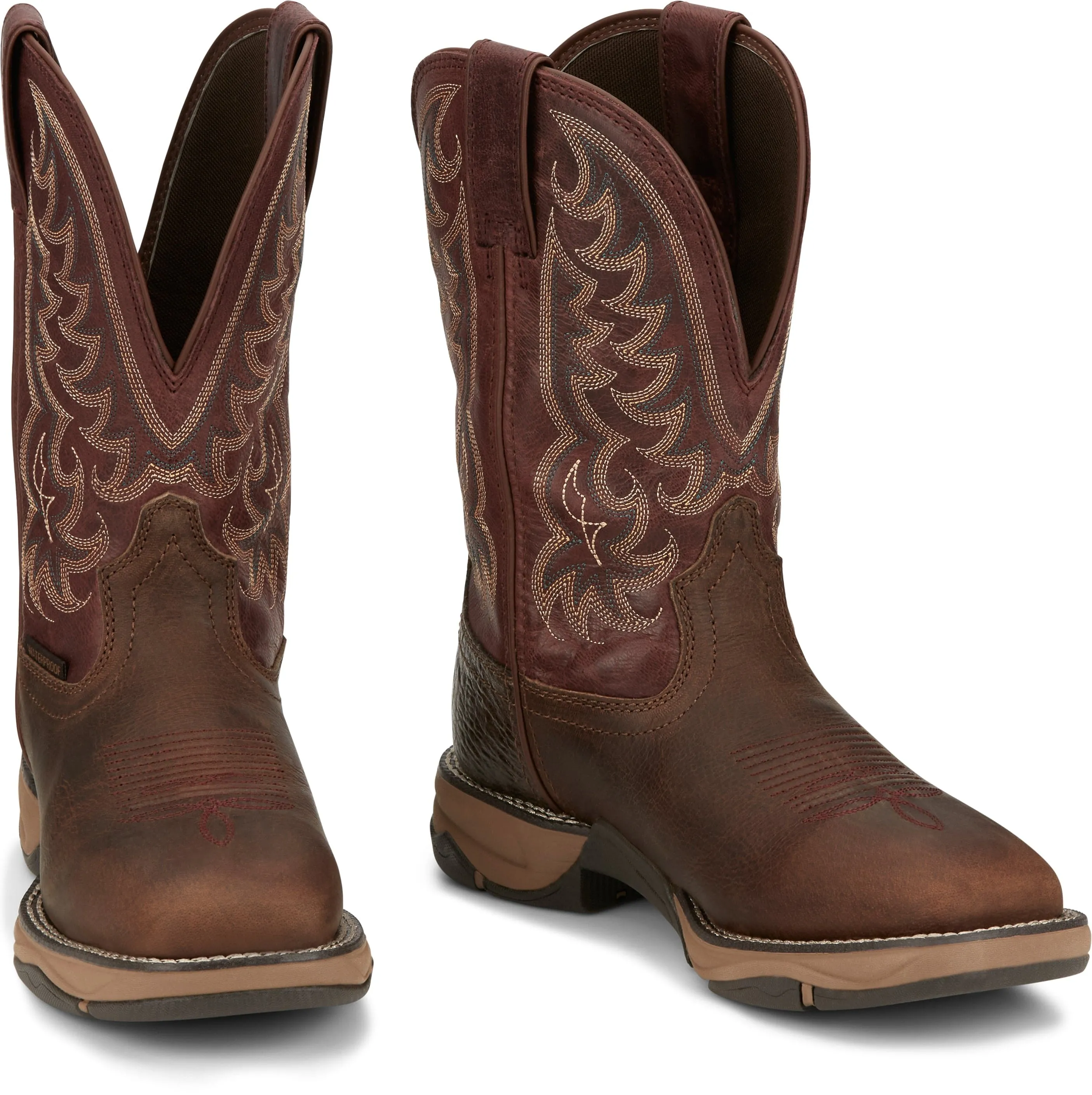Tony Lama Women's Josey Brown Waterproof Work Boots TW7200
