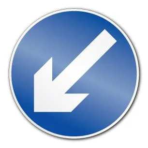 Traffic Signs - Keep Left