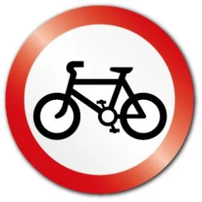 Traffic Signs - No Cycling