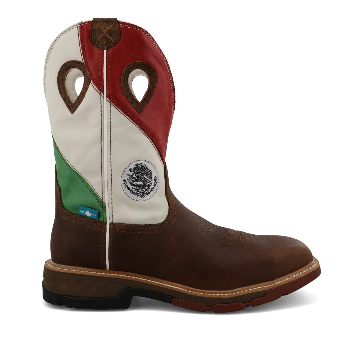 Twisted X Men's Brown Composite Toe Work Boots MXBAW03