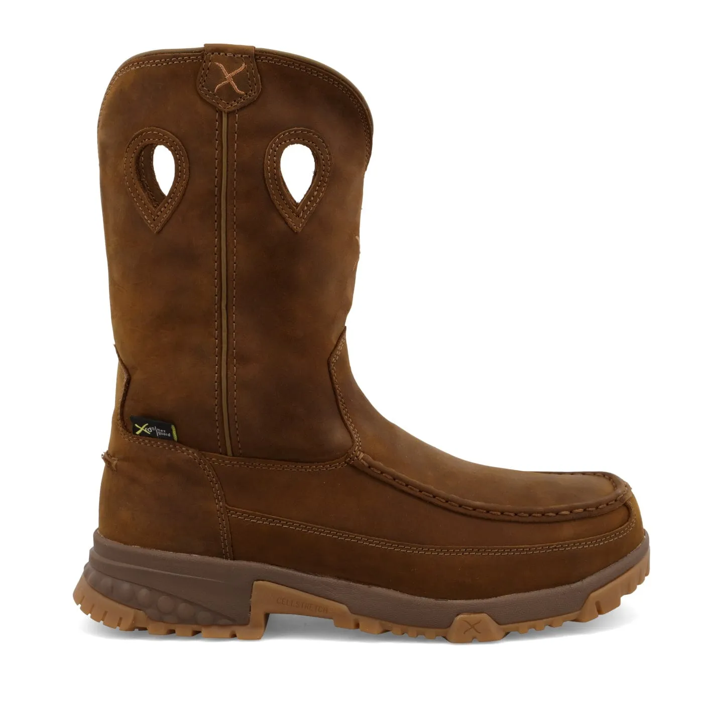 Twisted X Men's Brown Pull On Work Boot MXCNM01