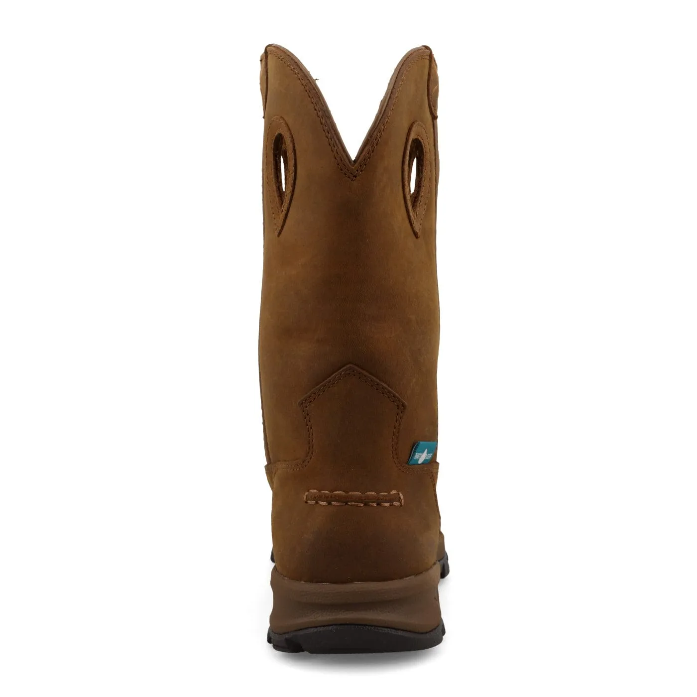 Twisted X Women's Brown Pull On Hiker Work Boot WHKBNW1