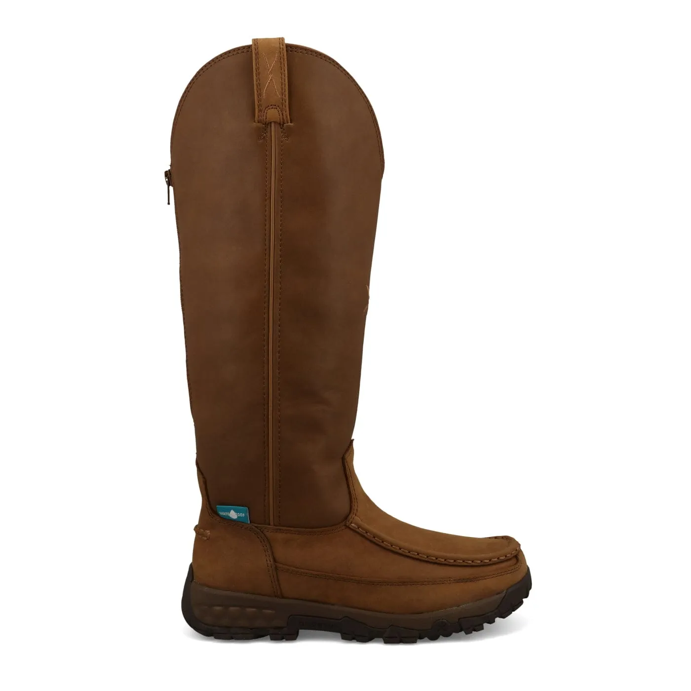 Twisted X Women's Lion Tan Snake Work Boot-WXCBWS1