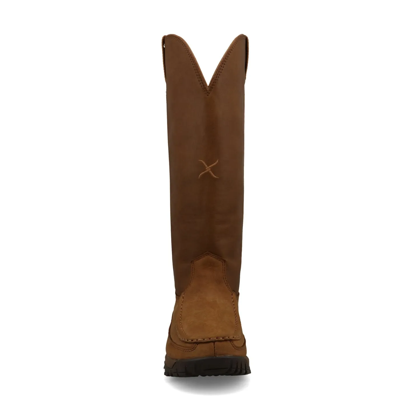 Twisted X Women's Lion Tan Snake Work Boot-WXCBWS1
