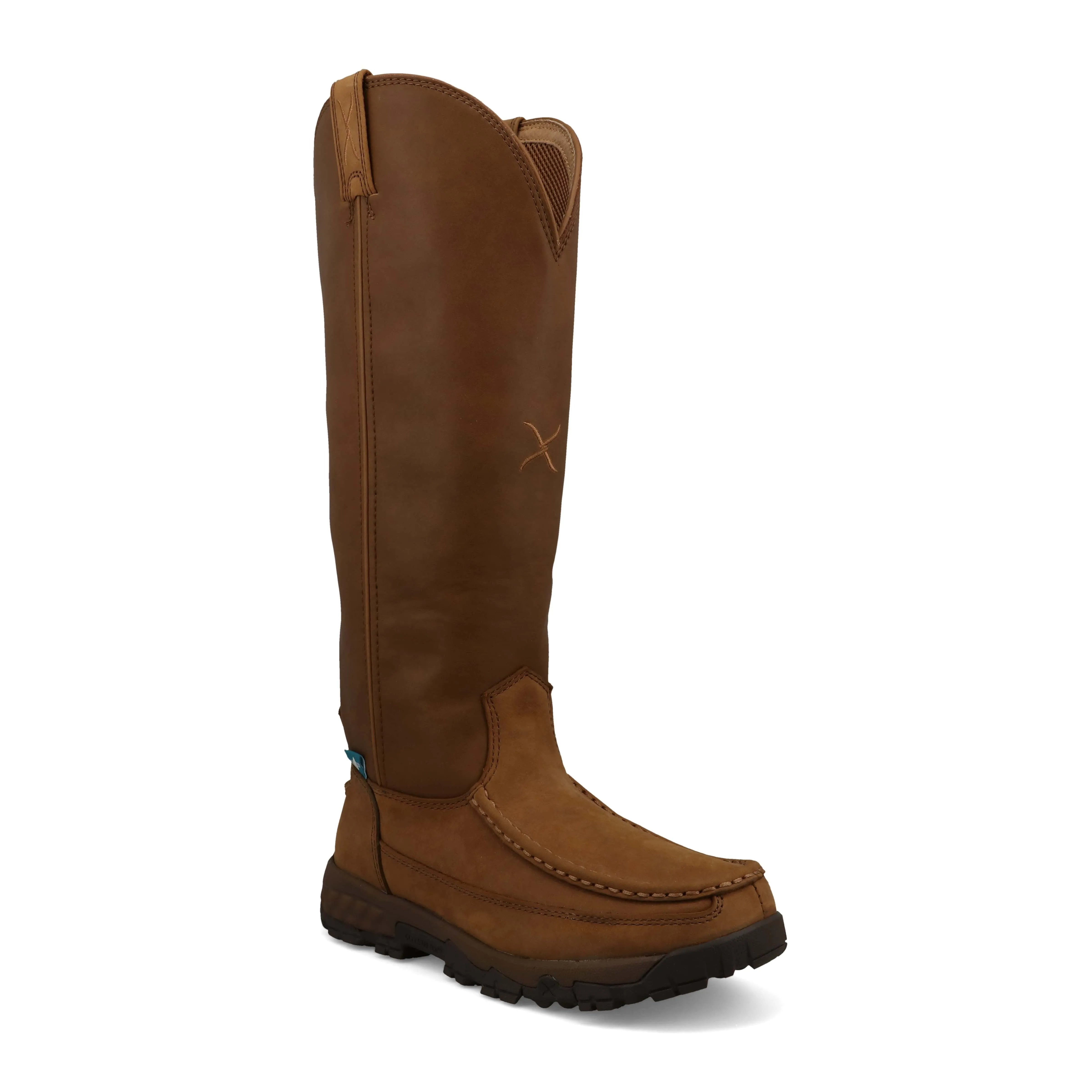Twisted X Women's Lion Tan Snake Work Boot-WXCBWS1