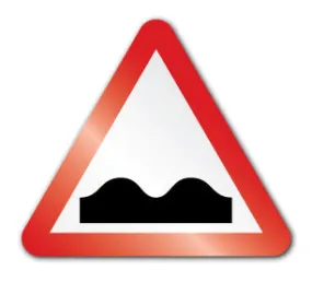 Uneven road symbol (Post/Fence Fix)