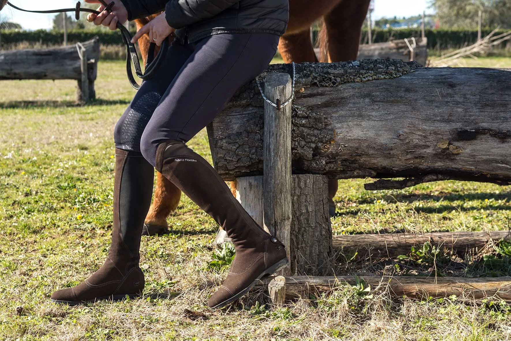 Urbino Lim Vegan Brown<br>Riding boots [35 - 39]