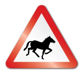 Wild horses symbol (Post/Fence Fix)