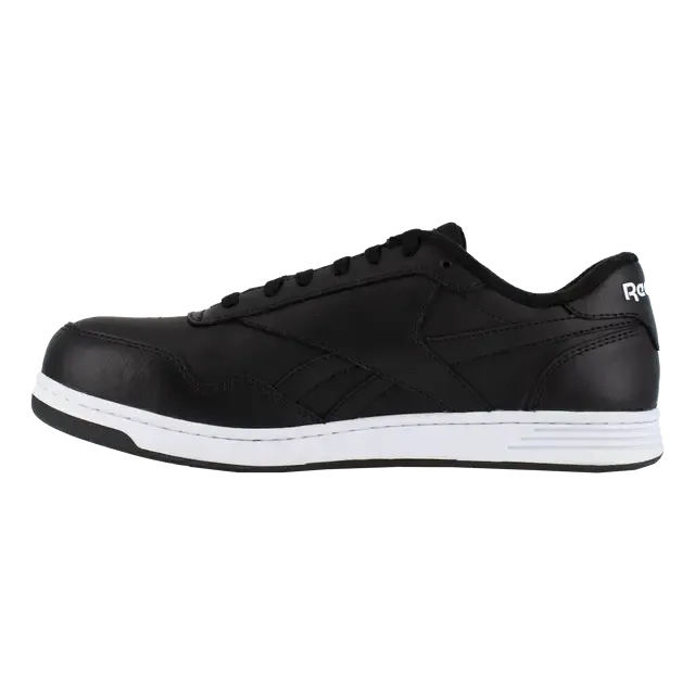 Women's Club Memt Composite-Toe Oxford Work Shoe Black/White